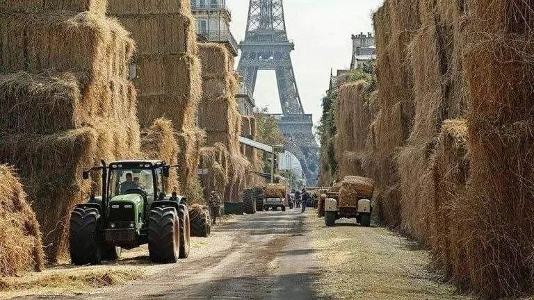Des agriculteurs en colère menacent de se mobiliser et de bloquer les JO de Paris2024. 

Ils dénoncent "des promesses non tenues" du gouvernement.

Après Vesoul, les agriculteurs ont prévu de bloquer Bruxelles et ensuite les JO, à Paris.
