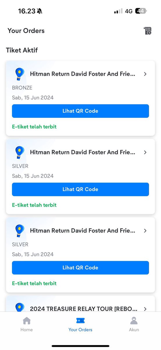 WTS Tix Hitman Return David Foster And Friends Jakarta Jessie J 

✅Bronze / 1.200.00 (2 Tix)
✅Silver / 1.525.000 (2 Tix)

🎟️Trusted / Ada Group Chat!
🎟️Diurus Sampe Fisik

#JessieJ #DavidFoster #Wtb #wts #zonajajan #zonauang #zonaba #HitmanReturn #DavidFosterJakarta