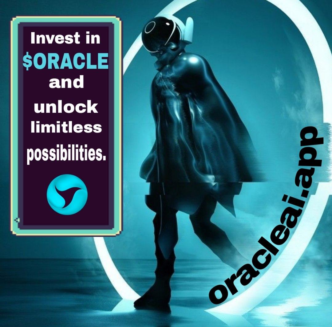 <a href="/bull_bnb/">BULL</a> With Oracle AI, you'll be ahead of the curve with real-time insights and trend analysis.

#OracleAI $ORACLE
⚡⚡⚡⚡

Website: oracleai.app

Twitter: @oracleai_erc

Telegram: t.me/OracleAIPortal

#PredictiveAnalytics #MarketAnalysis #EliteMarketingArmy