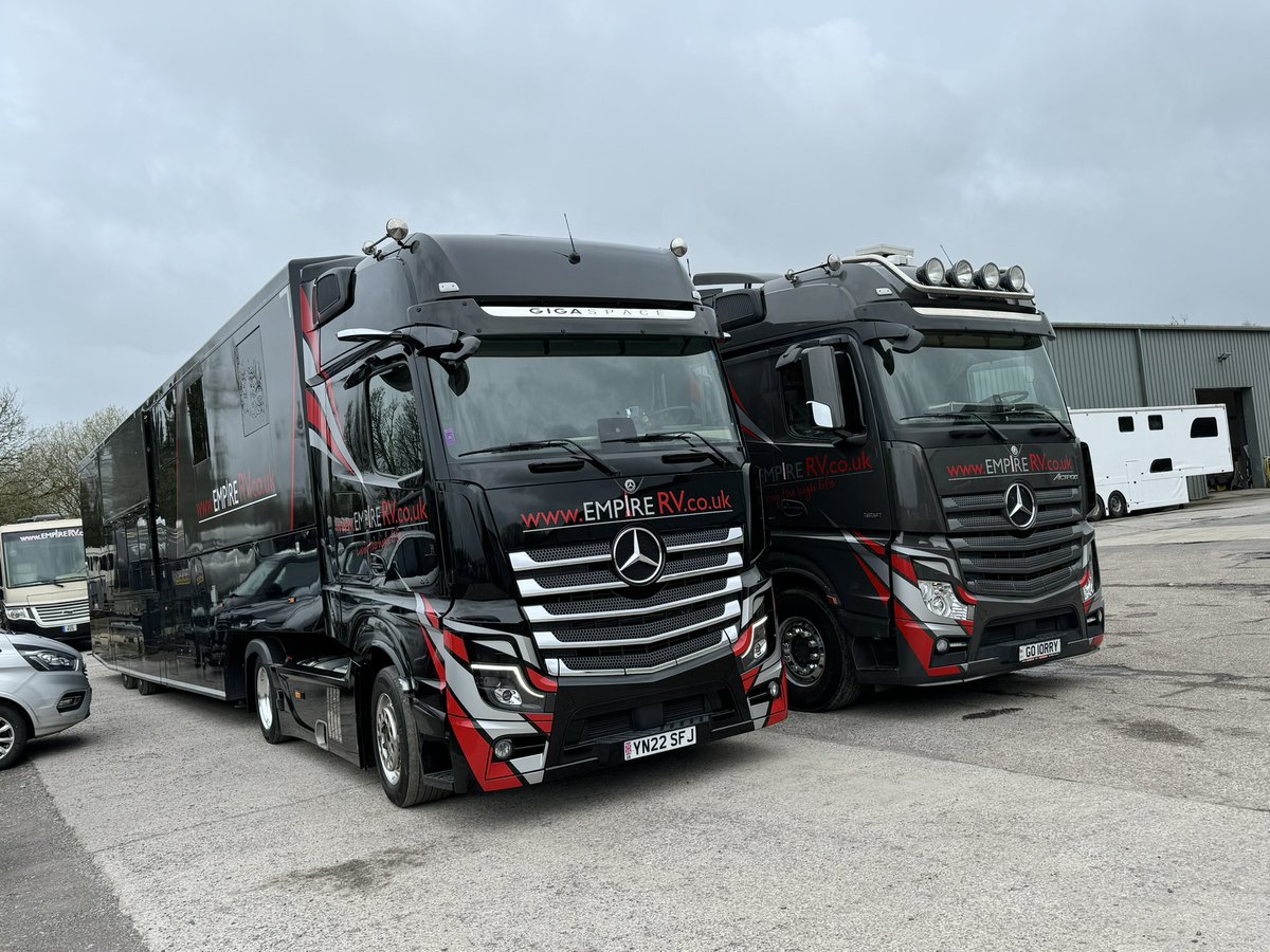 Two <a href="/riojavehicles/">Rioja Vehicles</a> motorhomes heading to <a href="/Circuitcat_cat/">Circuit de Barcelona-Catalunya</a> for <a href="/EuropeanLMS/">European Le Mans Series</a>! A freshly refurbished new addition to the fleet for 2024, more photos coming soon!