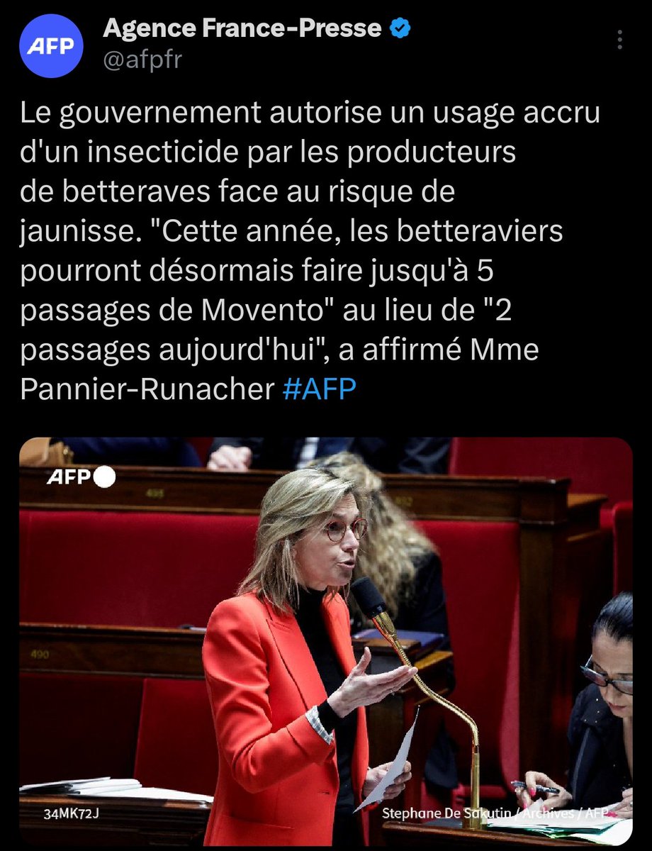 Après les PFAS autorisés hier dans les ustensiles de cuisine... Il y a 2 fois plus de cancers qu'il y a 30 ans. Mais la macronie s'en fout. Elle continue de nous empoisonner.