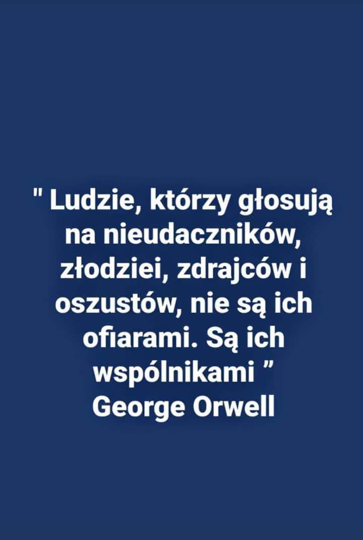Nie głosuję na PiS.
Niech idą wPiSdu