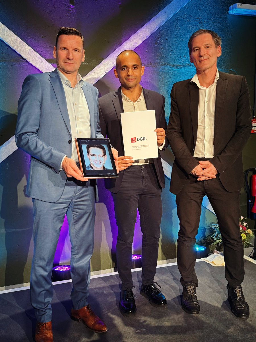 Tharusan Thevathasan (@tharusant) on Twitter photo 🫀 Grateful for the DGK Hans-Blömer-Young Investigator Award as part of our TOMAHAWK research together with team Leipzig 🙏 <a href="/thiele_holger/">Holger Thiele</a> @berlinnovation <a href="/dhzcharite/">Deutsches Herzzentrum der Charité</a> #DGKJahrestagung 🫀 Grateful for the DGK Hans-Blömer-Young Investigator Award as part of our TOMAHAWK research together with team Leipzig 🙏 <a href="/thiele_holger/">Holger Thiele</a> @berlinnovation <a href="/dhzcharite/">Deutsches Herzzentrum der Charité</a> #DGKJahrestagung