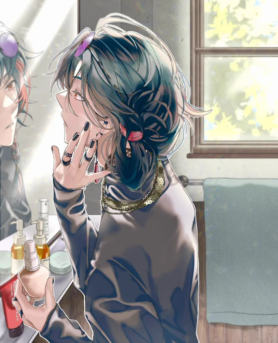 昼支度   #かいせ絵 