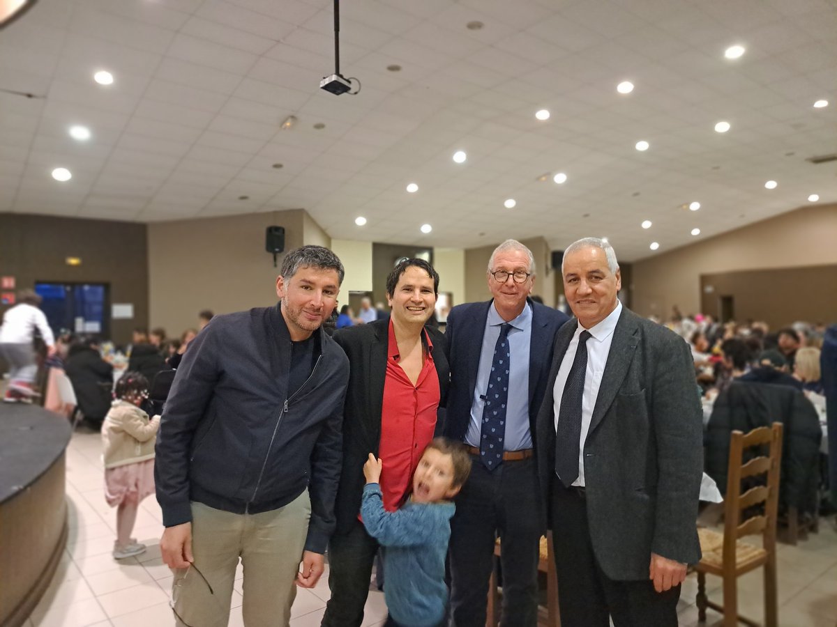 Avec Moussa Abdellatif pour le partage du repas du 27ème jour de Ramadan ou nuit du destin