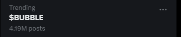 _SlimGreeN's tweet photo. Road to 2M points !!
Anyone got more?

#BUBBLERANGERS  
#TEAMSOAP 
#SOAP 
@GetBubbleCoin  

🔵 $BEYOND  🪙 $MOJO 🌿 $RICY
🫎 $TRIP  🖲️ $PARAM 🫧 $BUBBLE https://t.co/HwRpAiEuLq