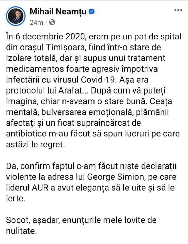 VACCINUL NE-A FĂCUT SĂ-L URÂM PE SIMION!