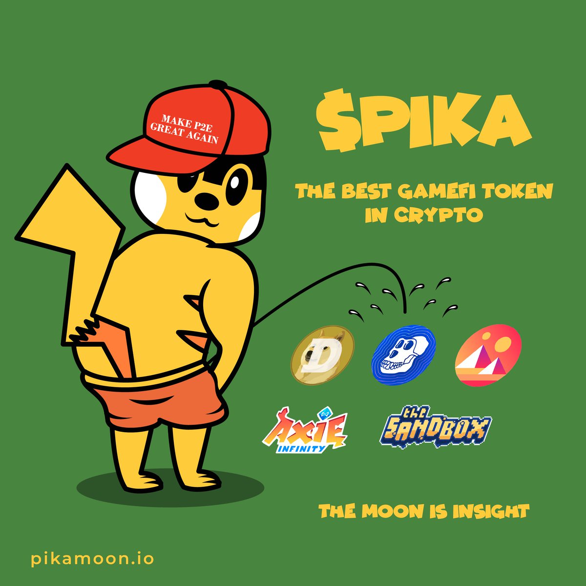 Community is KING, and #Pikamoon has it in abundance! Backed by stats, this thread explains why the #PikaArmy is putting the likes of Illuvium, Axie Infinity, and The Sandbox to shame when it comes to community engagement. $200 GIVEAWAY - Follow @Pikamoonarmy / RT / LIKE 🧵⬇️