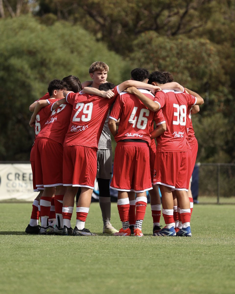 PerthRedStarFC's tweet photo. Scores Update! 🔴

NPLM U18s: PRSFC 3 - 3 OKSC

NPLM U20s: PRSFC 5 - 2 OKSC

We now turn our focus to First Team football!

Cmon you Reds 🔴

#PRSFC https://t.co/IYxiOB3glf