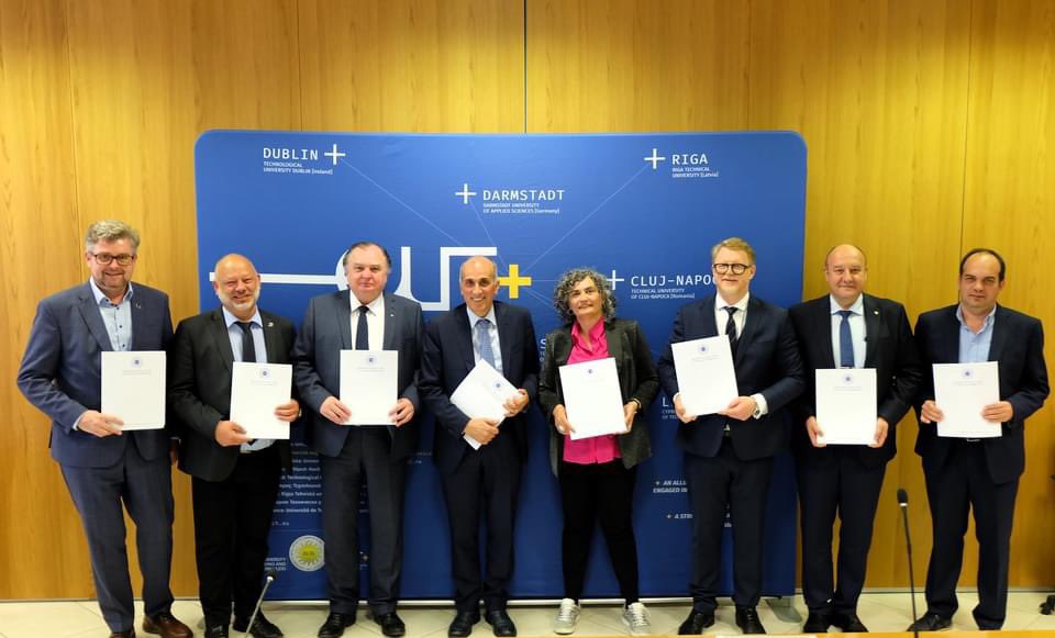 uni_cassino's tweet photo. 🇪🇺 The Rectors of EUT+ @ #UNICAS _ On April 3rd and 4th, 2024, the University of Cassino and Southern Lazio hosted delegations from the other eight European University of Technology (EUT+) member universities ℹ️ https://t.co/DvsjkOf9Lw #EUTPlus https://t.co/JNGwBN52Y2