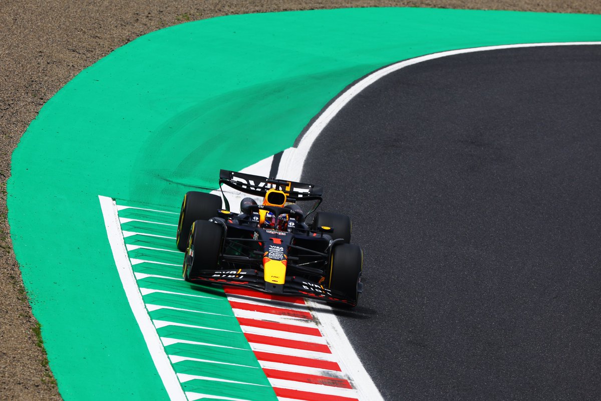Suzuka'da pole pozisyonu Max Verstappen'in! #JapaneseGP 1⃣ Max Verstappen 2⃣ Sergio Perez 3⃣ Lando Norris