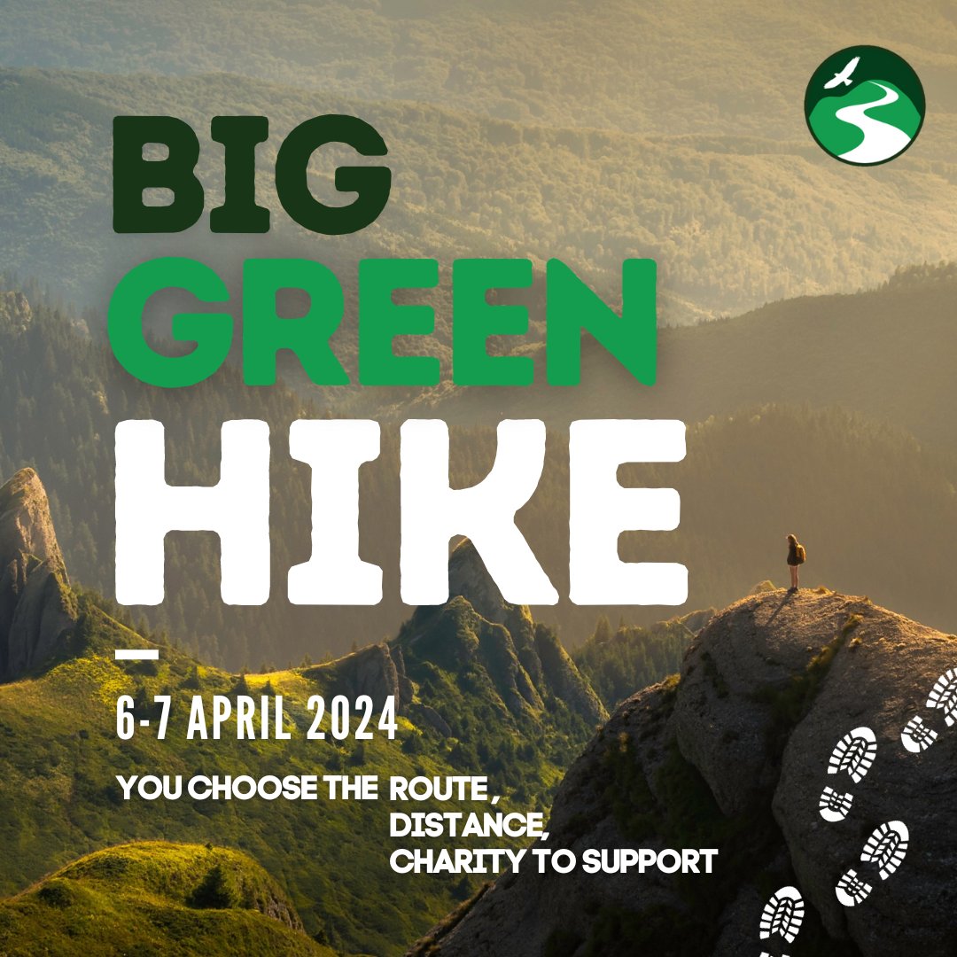 We're thrilled to see so many people walking to support PTES in the @BigGreenHike this weekend! 🥾🌲 Good luck and if you're walking, skipping, running or just supporting a friend, please tag us! #BigGreenHike 👉 biggreenhike.com