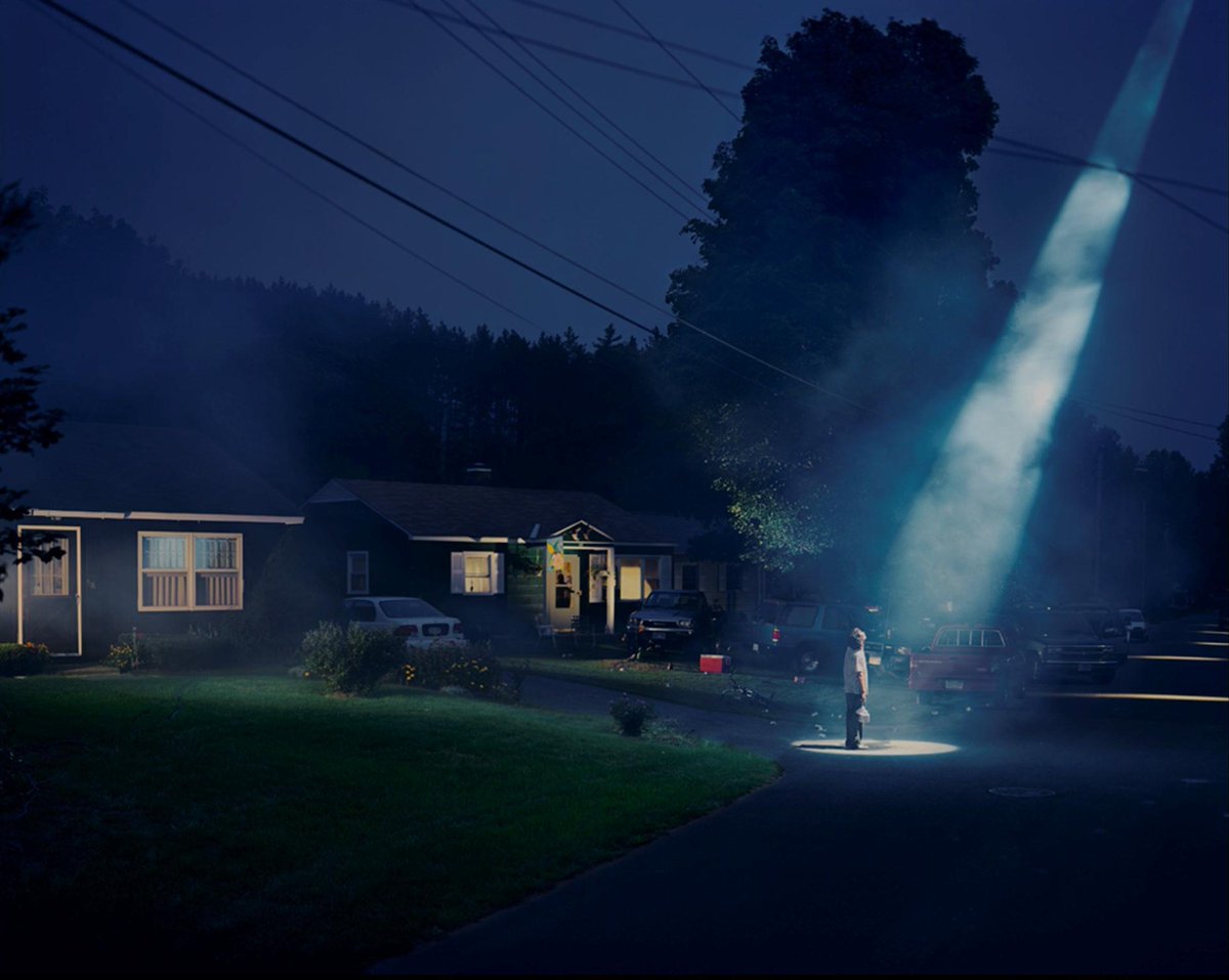 #ArtistStudios Gregory Crewdson 'Every artist has a central story to tell, and the difficulty, the impossible task, is trying to present that story in pictures.'
