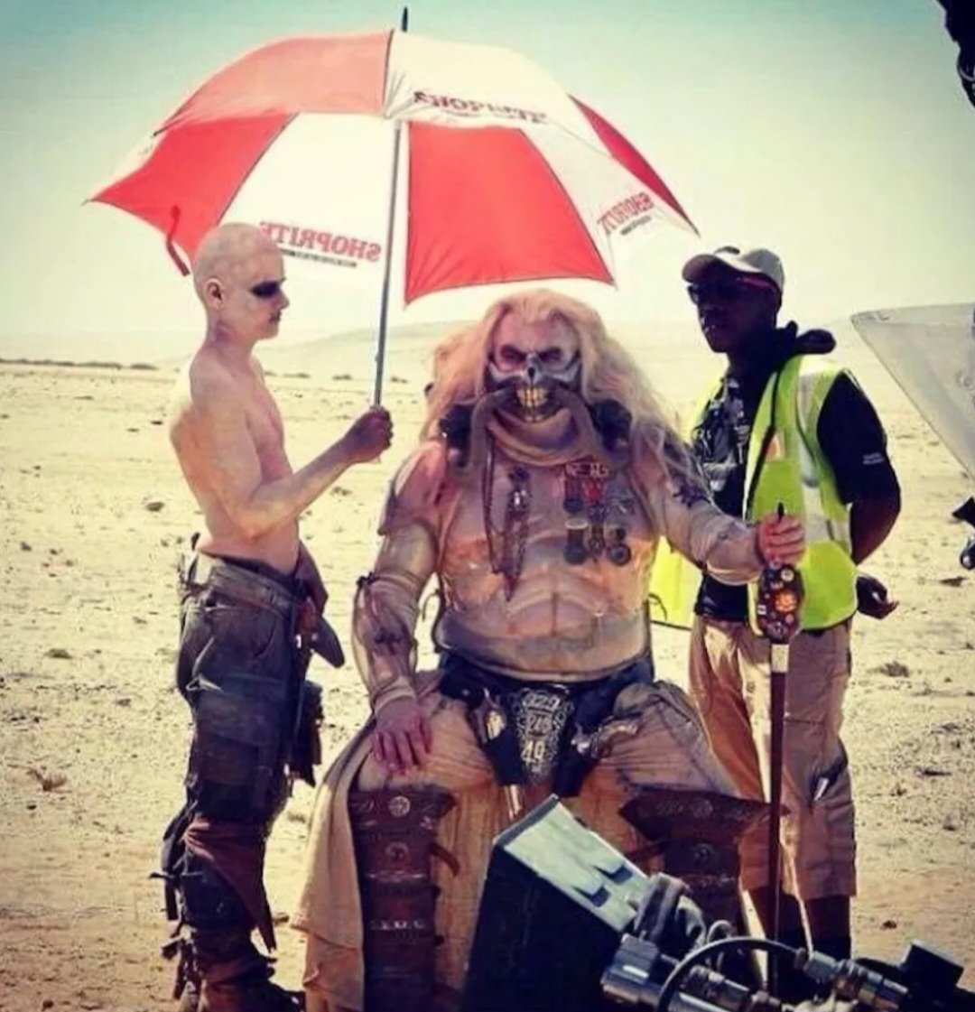 Behind the scenes on MAD MAX: FURY ROAD (2015).