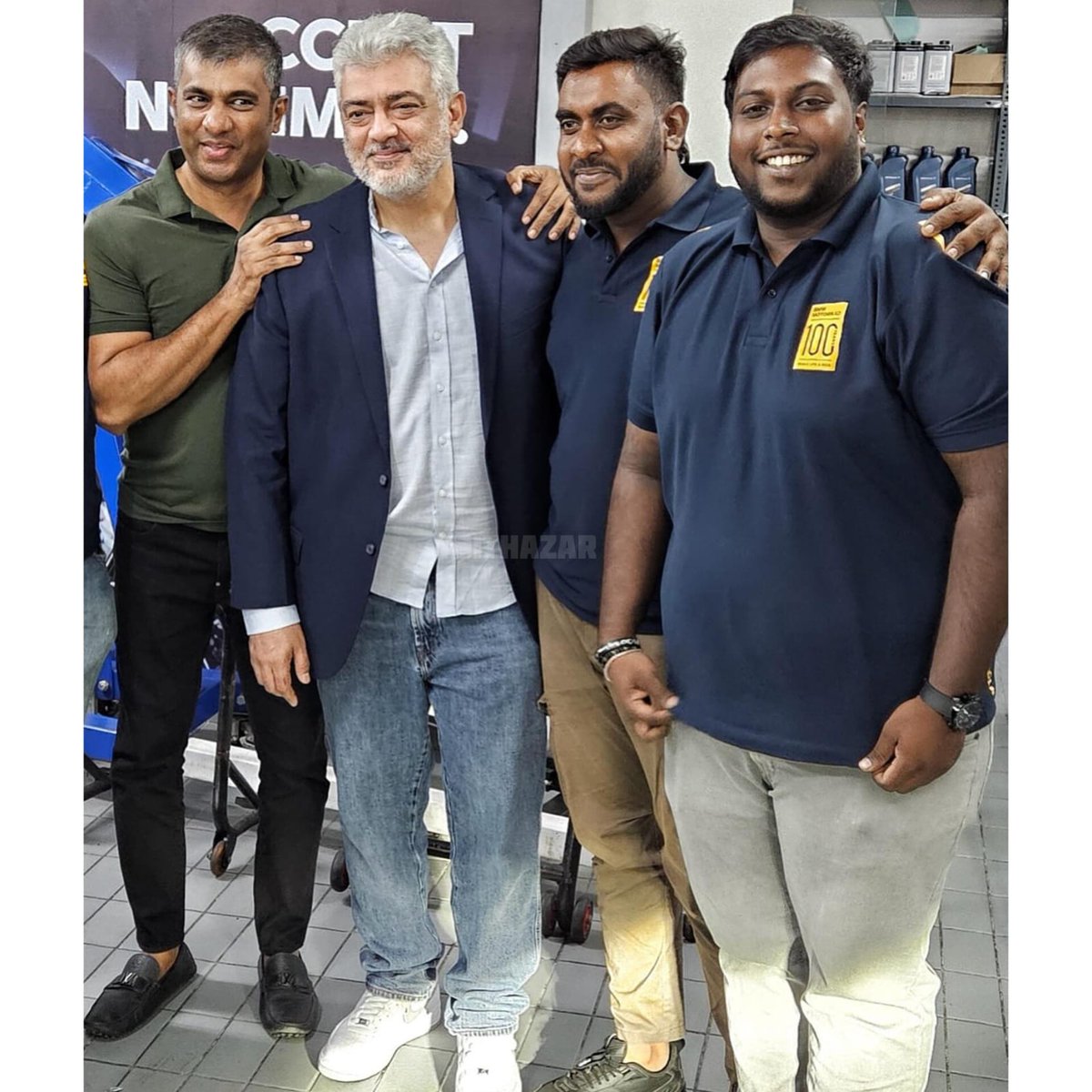 HANDSOME AK Recent Picture With Fans 💥🔥

#VidaaMuyarchi #AjithKumar #GoodBadUgly