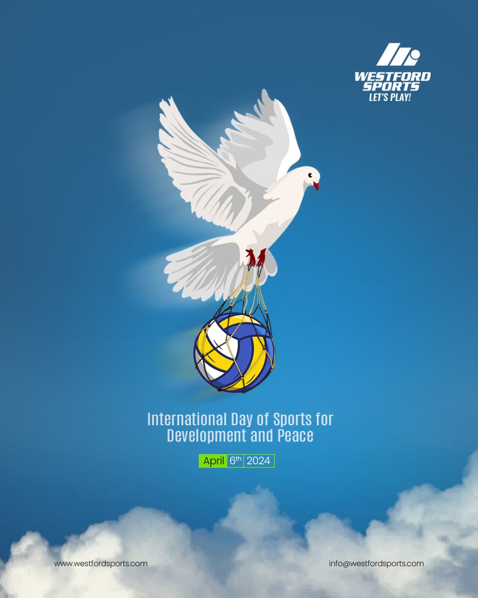 Sports have the power to inspire, unite, and create positive change. Happy International Day of Sports for Development and Peace!

#WestfordSports #internationaldayofsportfordevelopmentandpeace #idsdp #sportsforpeace
