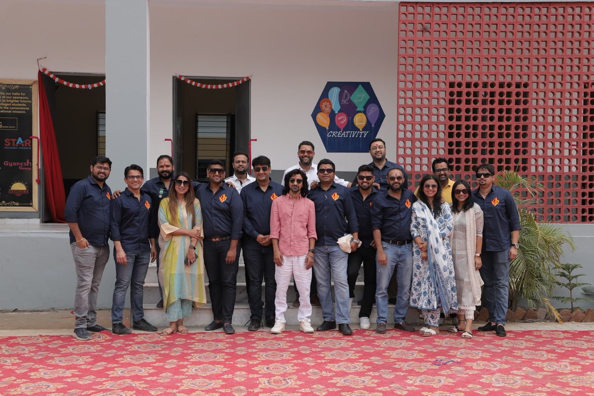 A child without education is like a bird without wings, thanks a lot everyone for giving wings to the dreams of these amazing kids.

Round Table India inaugurated the Mega Model Project of 8 Classrooms Bock, A Toilet Block project, Rain water harvesting project,