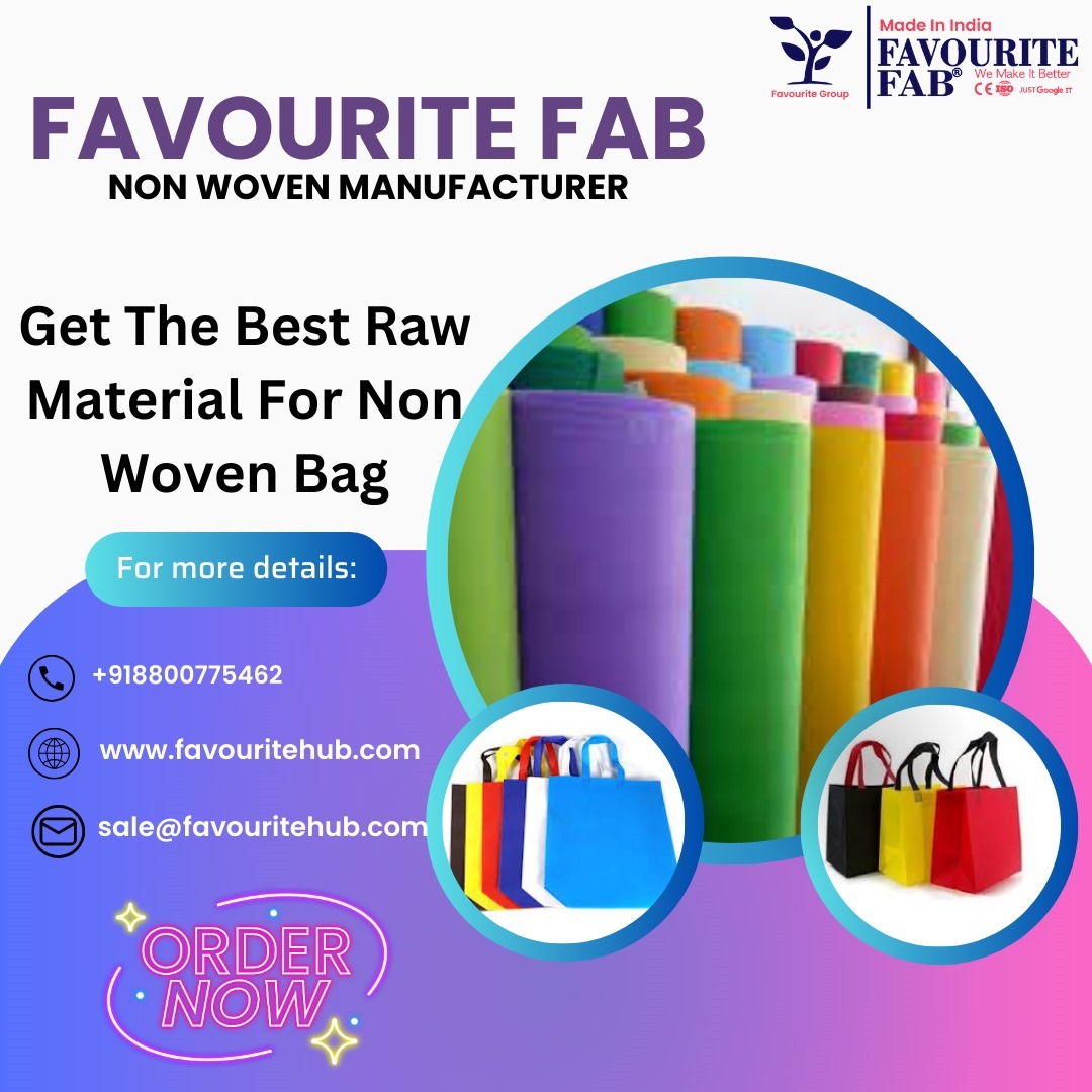 🌟 Raw materials for non-woven bags at Favourite Fab!
Click here to view our products: 
📞 +91 8800775462, +91 952881156
favouritehub.com/our-products/
#NonWovenBagMaterials #RawMaterials #Kalki2898AD #ArrestDhirendraShastri #Devara