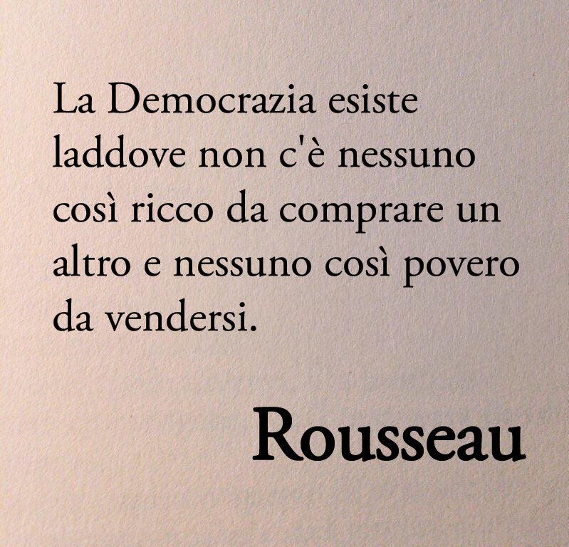 La Democrazia secondo Rousseau