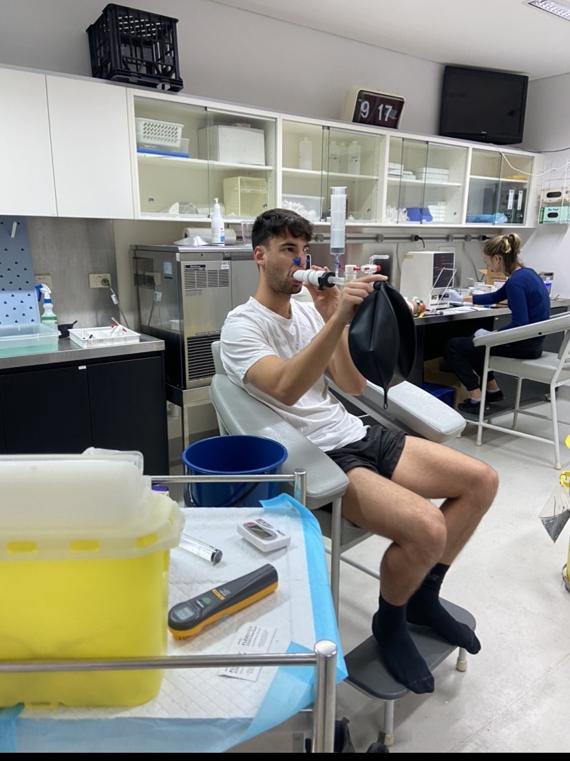 MckayAlannah's tweet photo. It’s been a big two years, but today we finished testing at the Canberra site for the FeAR study (Fe absorption in runners)! 

33 participants tracked here over 2 years 🏃‍♀️🏃‍♂️ More to come as the Melbourne site wraps up next month! https://t.co/vqNPpDHq7x