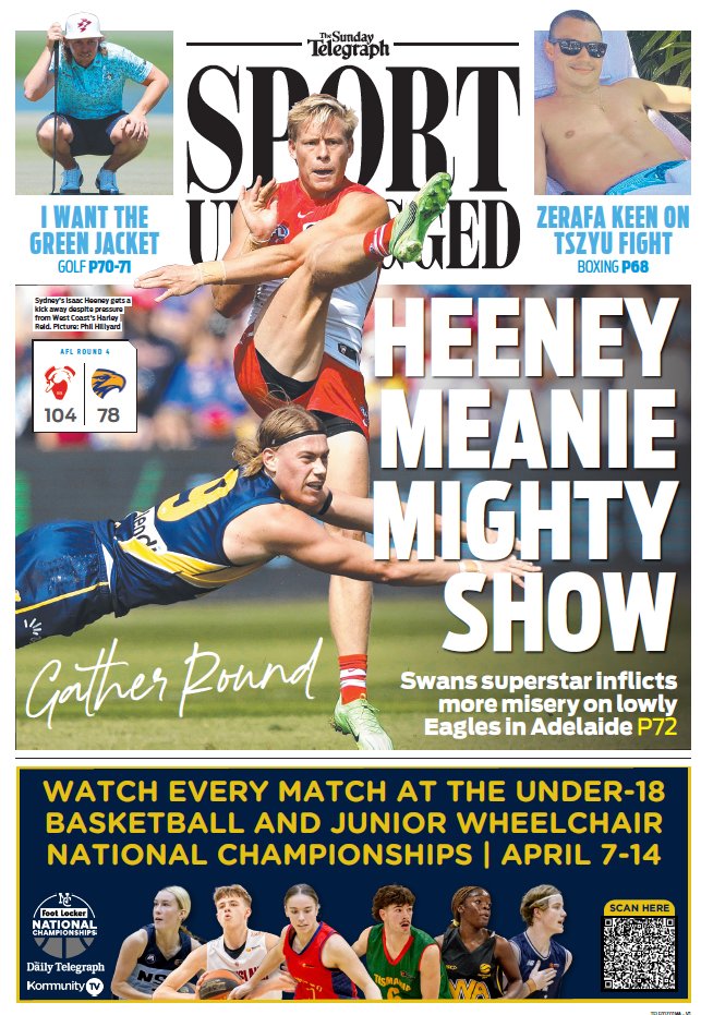 On @telegraph_sport covers tomorrow