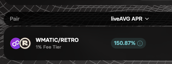 Retro_finance's tweet photo. We got a fixed number of emissions going to our main LP now. The current APR displayed does not include the 100% of fees going to the LPers as well yet😉

https://t.co/d0d1YkLu2a https://t.co/O8w3YwGTOd