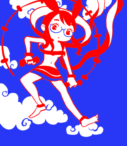 「一昨年の京都個展用に描いた絵の下絵 #対になってる絵をあげる 」|青木俊直:Toshinao Aokiのイラスト