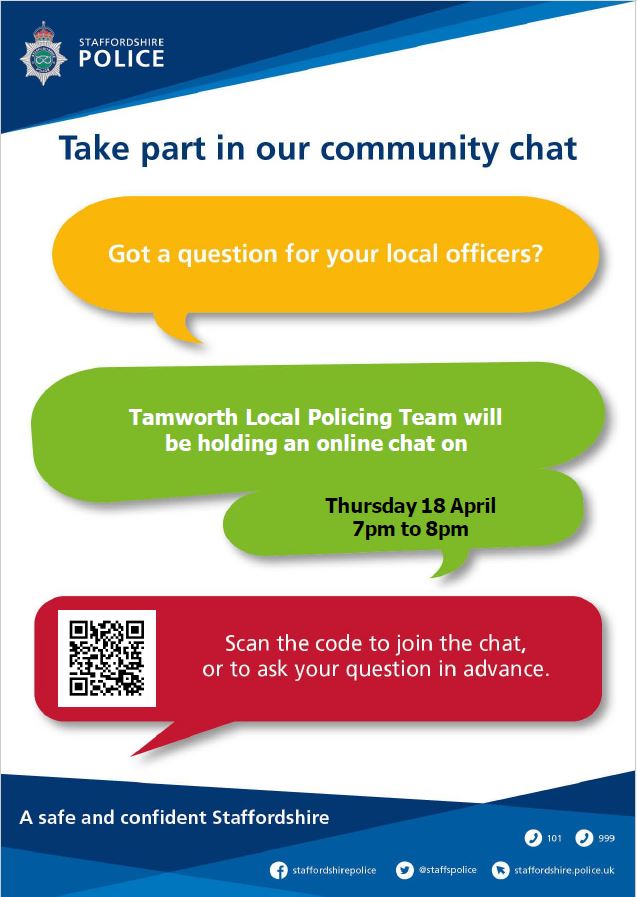 💻 A reminder that we're holding an online chat event later this month 📍 You can ask questions in advance, or on the night, and we will answer them during the chat ⏰ 7-8pm 🗓️ Thursday 18th April 🔗 Click this link to ask questions or scan the QR Code orlo.uk/f14g6