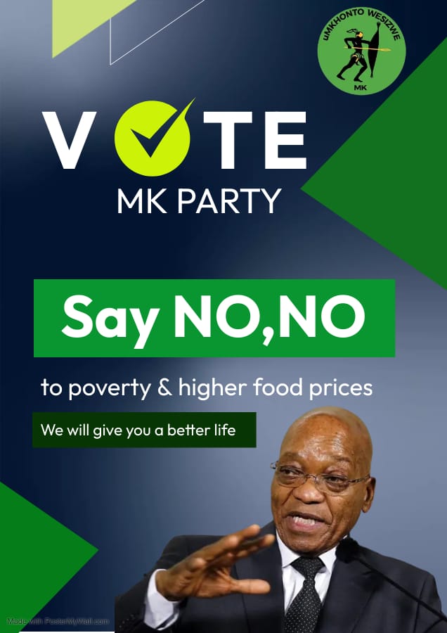 We Can Stop Loadshedding
Create Permanent Jobs
Free Clean Water
Free electricity
Free education
Build  200 Schools
Build 50 Universities
Build 500m RDP houses
Reopen all our Coal mines
Bring Back SAA 
#VoteMK29May ❎