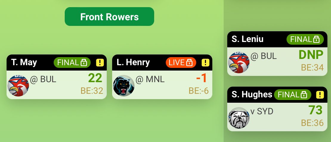 The SuperCoach Whisperer tweet media