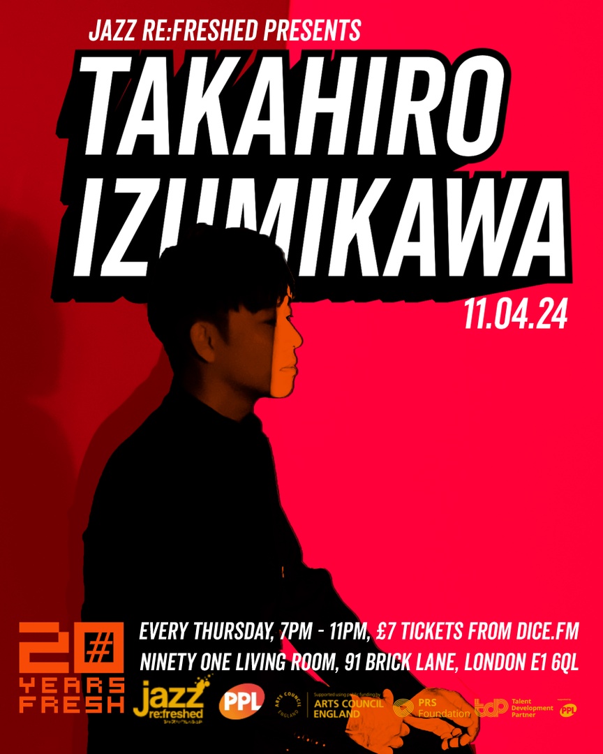 THURSDAY! Jazz re:freshed Presents pianist Takahiro Izumikawa 🎹 A NYC based endorsed artist for Ableton, Dave Smith Instruments, and Hammond Organ, with collaborations with Grammy Award-winning artists. TICKETS: bit.ly/3TcLK8O #jazzrefreshed #91livingroom