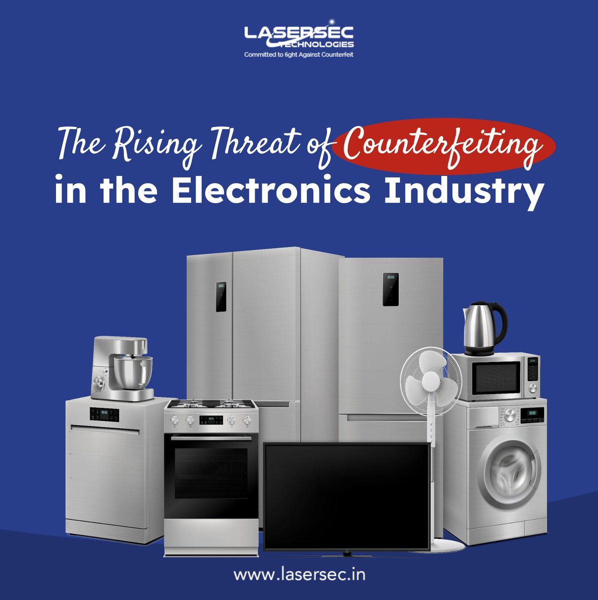 LasersecTech's tweet image. ⚠️Beware of rising electronics counterfeiting threats! 

📱Learn how sophisticated counterfeiters are endangering consumers and reputable brands. 

Read More ----&amp;gt; bit.ly/Rising_Threat_… 

#CounterfeitAlert #ElectronicsIndustry🛡️