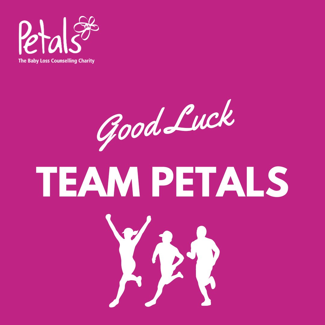 Sending all our love and best wishes to the wonderful #TeamPetals runners taking on the London Landmarks Half Marathon and the Brighton Marathon this weekend. We are so grateful to you for taking on such a huge challenge in support of Petals. #Petalstogether #Babyloss