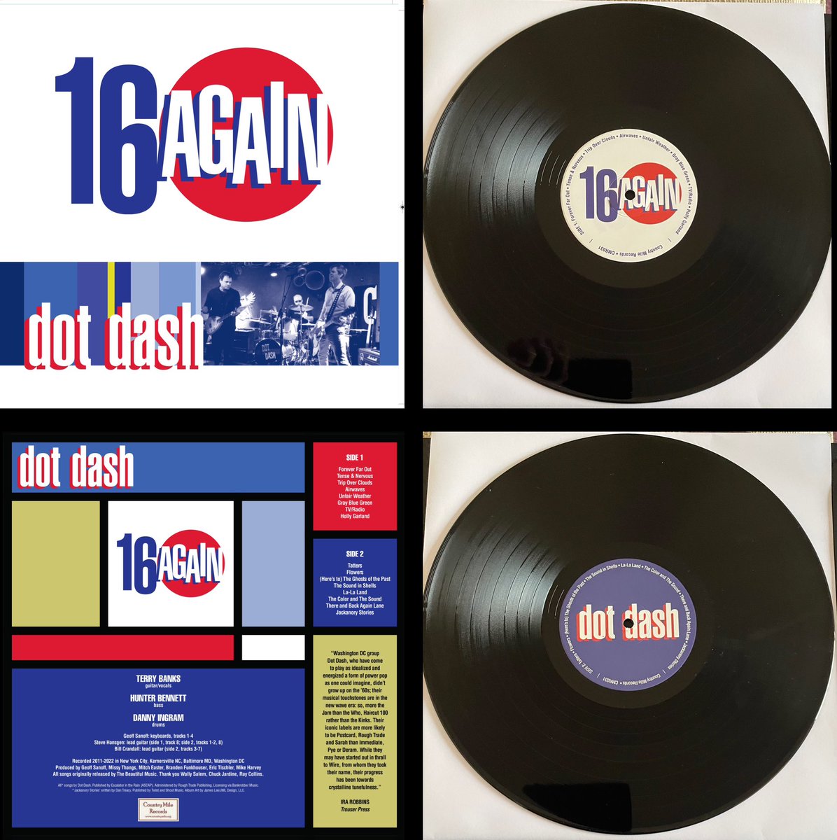 Many thanks Mickey! As well as Wallys fabulous compilation CD you can get the track on our compilation vinyl album by Dot Dash “16 Again” from @LNFGlasgow !