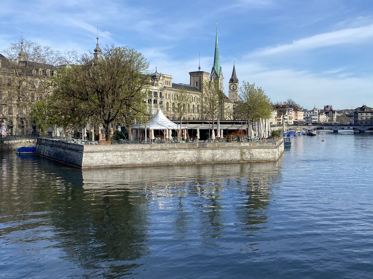 Saturday morning beside the river #Zurich