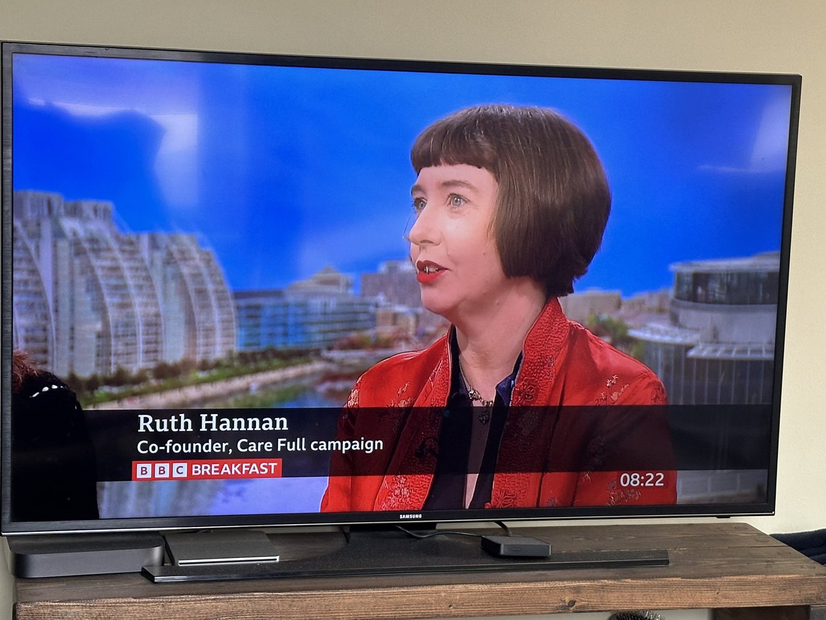 You were on the telly @HannanRuth ❤️ Excellent work flying the flag for carers. “We’re both amazing, obviously” was the line ❤️👏🏻 📣 You were fabulous 💪