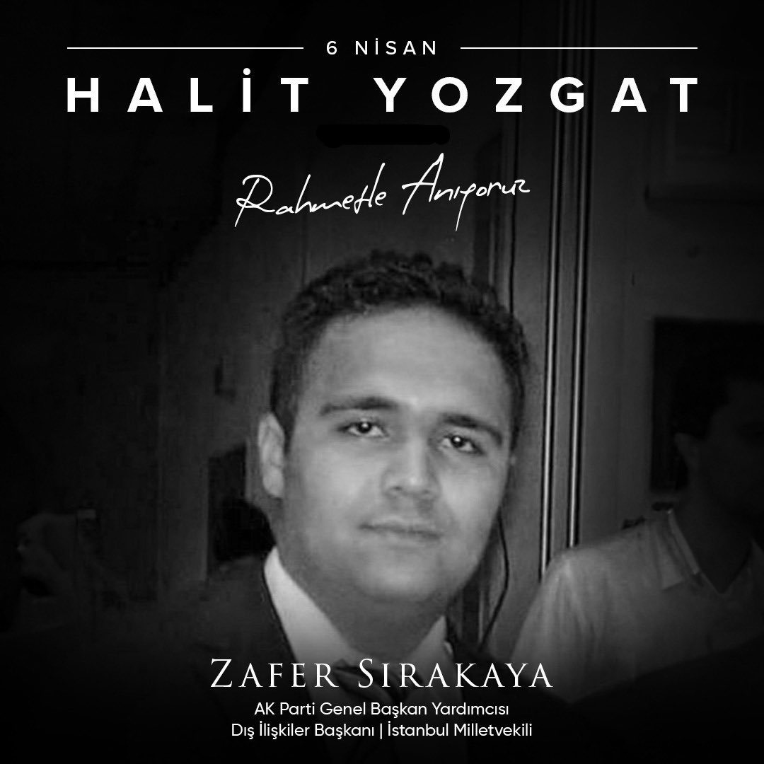 6 Nisan 2006'da Almanya’nın Kassel kentinde işlettiği internet kafede Nasyonal Sosyalist Yeraltı terör örgütü tarafından iki kurşunla öldürülen #HalitYozgat'ı rahmetle anıyorum. #Irkçılık bir insanlık suçudur #Unutmayacağız #Unutturmayacağız