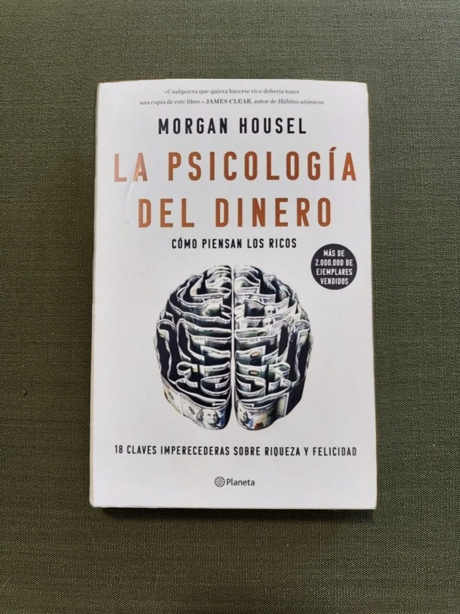 DavidRealStocks's tweet image. "La Psicología del Dinero" es el mejor libro de finanzas personales que se ha escrito.

HILO con sus 10 puntos clave👇🏼