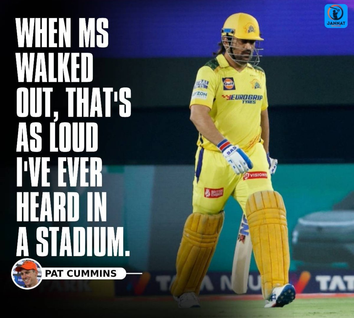 Pat Cummins shares his thoughts on the crowd's response as MS Dhoni walked out to bat.
.
.
.
.
#jannatupdates #MSDhoni #PatCummins #SRHvsCSK #SRHVCSK #IPL #IPL2024 #Cricket #RRvsRCB #CricketTwitter #CricitPredicta #cricketfans #CricketFever #cricketnews #CricketLive