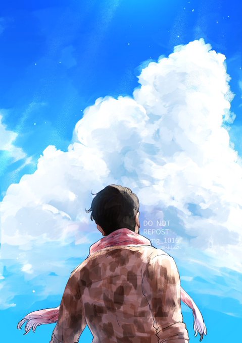 「cloudy sky from behind」 illustration images(Latest)