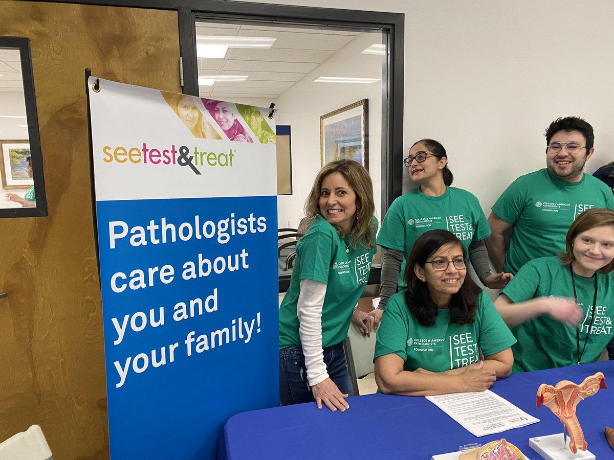 <a href="/UMMC_Pathology/">UMMC Pathology</a> team is ready 

See Test &amp;Treat

<a href="/CAPFndn/">CAP Foundation</a> <a href="/Pathologists/">CAPathologists</a>