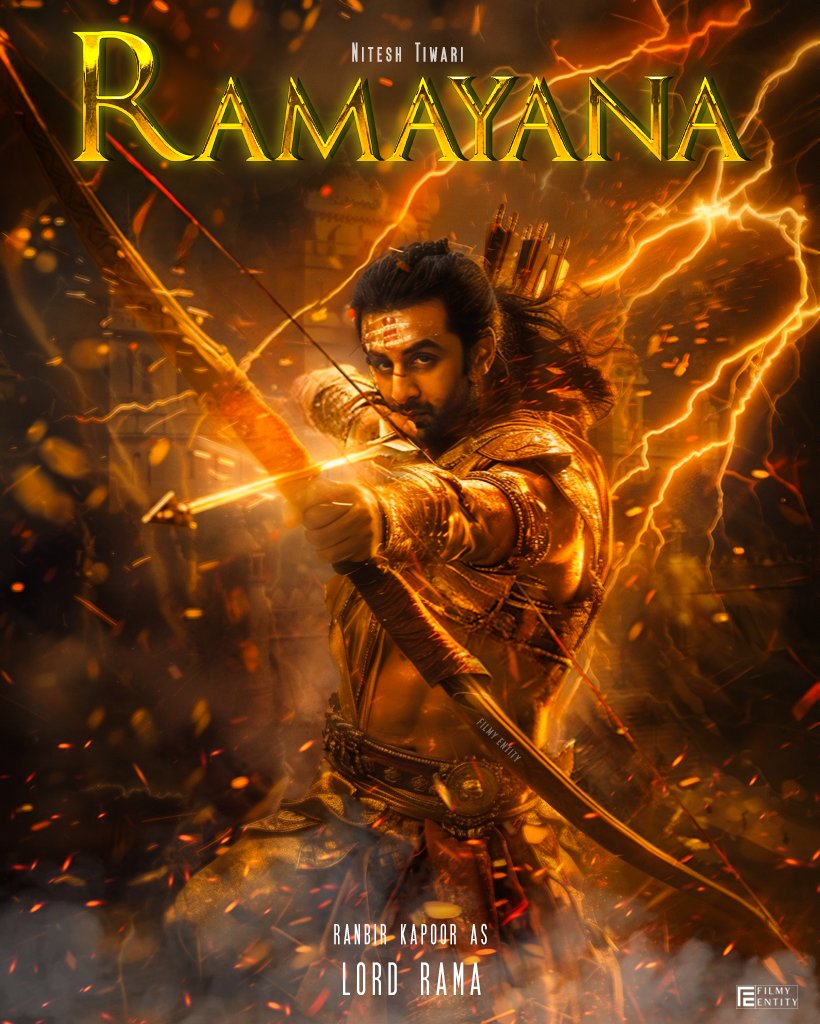 Ranbir Kapoor as Lord Rama
.
Can't wait for Ramayana by @niteshtiwari22. 
.
#RanbirKapoor #NiteshTiwari #SaiPallavi #Yash #indiancinema #cinema #Bollywood