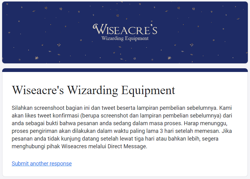 loniceraphs's tweet photo. @AH_Wiseacres Selamat malam @AH_Wiseacres, saya ingin mengonfirmasi pemesanan upgrade ID Card. Untuk kelangkapan pemesanan ada disini https://tinyurl. com/2djz9nju https://t.co/RGKFRq8tEj