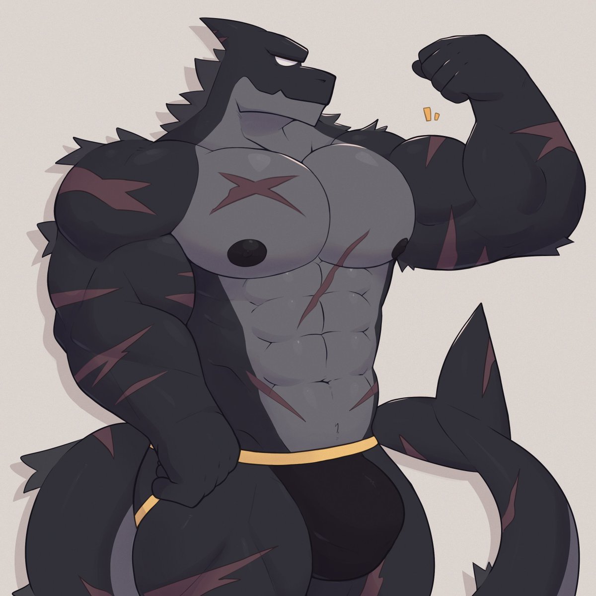 FLUFFY 🦈 FLEX! 🎨@RowenTiger