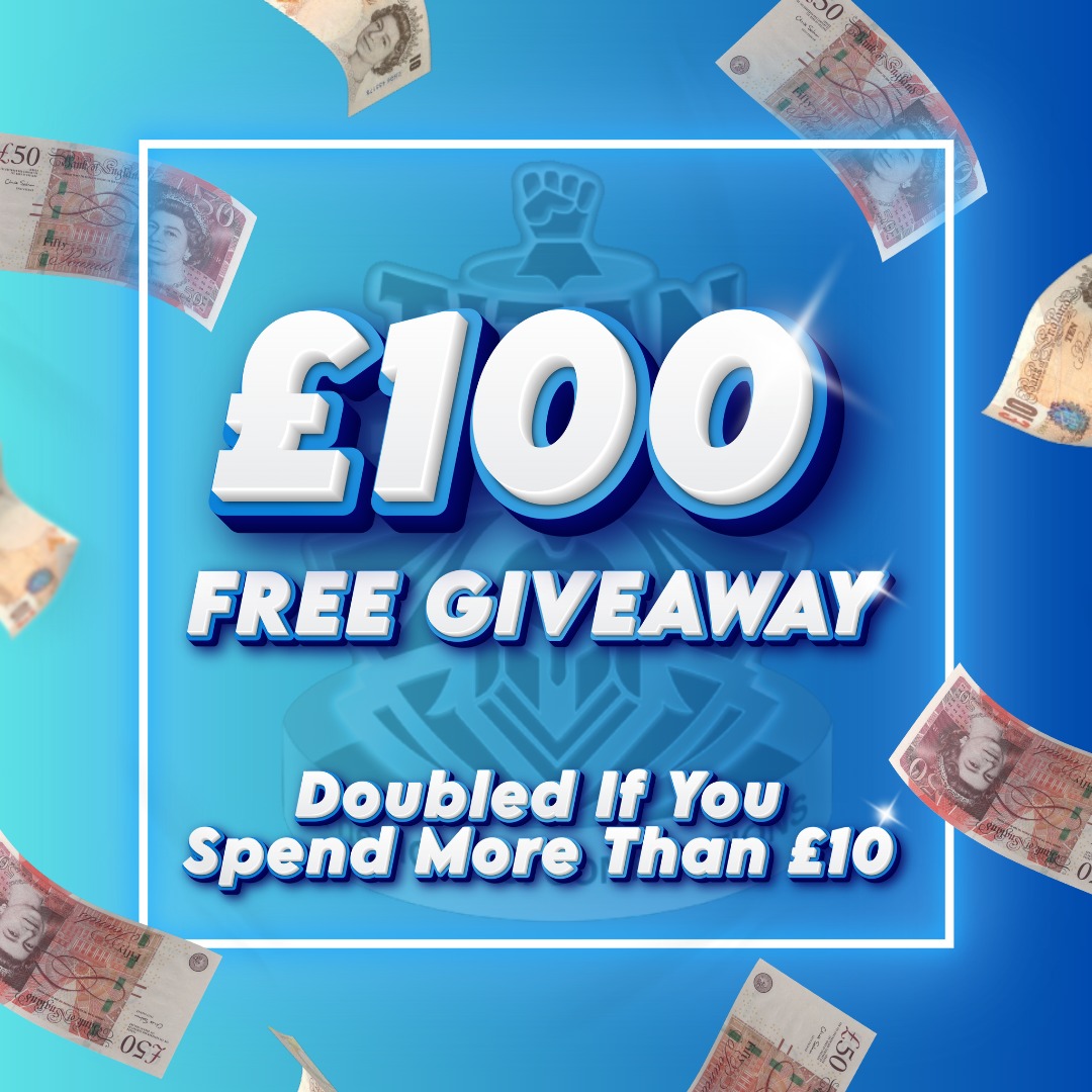 😲 𝗪𝗶𝗻 𝗳𝗼𝗿 𝗙𝗥𝗘𝗘 𝘄𝗶𝘁𝗵 𝗧𝗶𝘁𝗮𝗻 𝗣𝗿𝗶𝘇𝗲𝘀 The best things in life are FREE. Like this £100 cash comp. It's completely free to enter. If the winner spends more than £10 on our other competitions this week we'll double the winning prize! titanprizes.com/competitions/1…