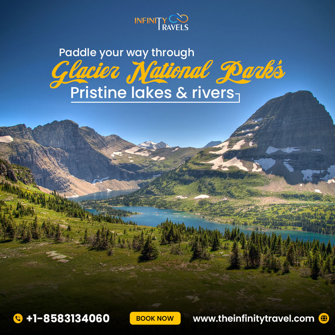 Encounter incredible wildlife in their natural habitat with Infinity Travels' guided wildlife tours.🏞️✈️ Call us to book your trip today with an instant discount! #GlacierNationalPark #trip #wildlifetours #InfinityTravels #PristineLakes #PristineRivers #FlyWithUs
