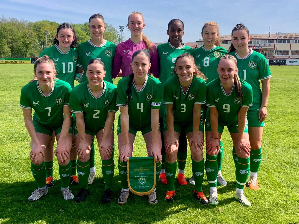 A huge well done to our #IRLWU19’s who have qualified for the Women’s Under-19 European Championship Finals after beating Austria 1-0 🤩🇮🇪 A fantastic achievement for all involved ☘️ #COYGIG