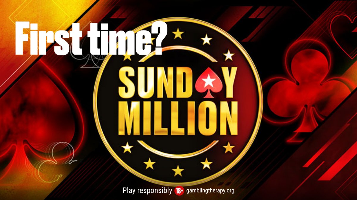 Tomorrow is the Sunday Million 18th Anniversary, with $8M Gtd. There’s nothing to say it won’t be a first timer who takes the crown. Check out our Ultimate Guide if that sounds like you… 🌍 psta.rs/4akrIj1 🇬🇧 psta.rs/3xqSXtL
