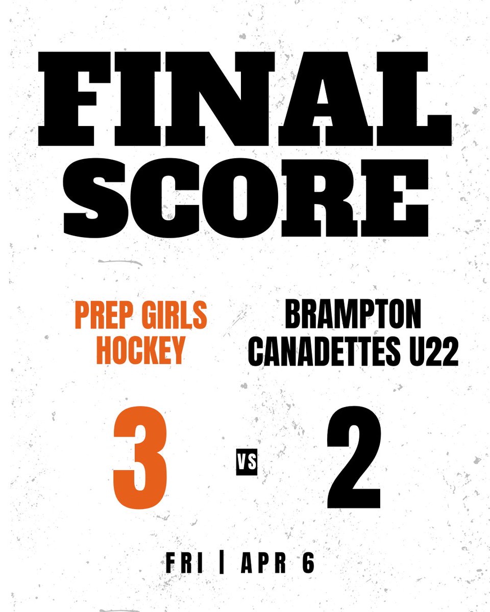 Down 2-0 with 7 minutes to play, Prep Girls Hockey STORM back to defeat Brampton 3-2 in #OWHA Playoff action‼️ Next Up: Southwest Wildcats.