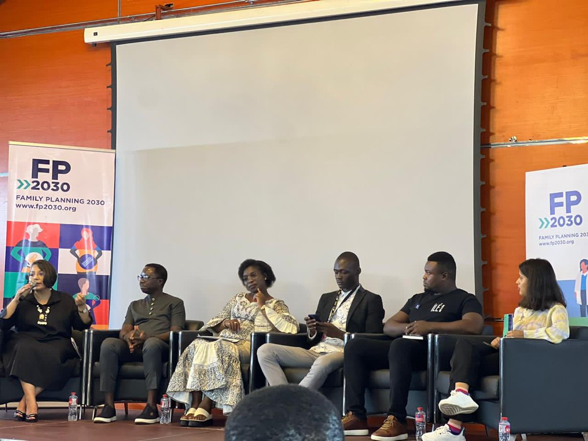 Our Capacity Building & Policy Advocacy Officer Obedience Mazenge who is also a #FP2030 Zimbabwe youth focal point speaking during a panel discussion of the work My Age Zimbabwe is doing in Zimbabwe at the #FP2030
 AY Strategy launch in Benin.
#FP2030AYStrategy
#ICPD30